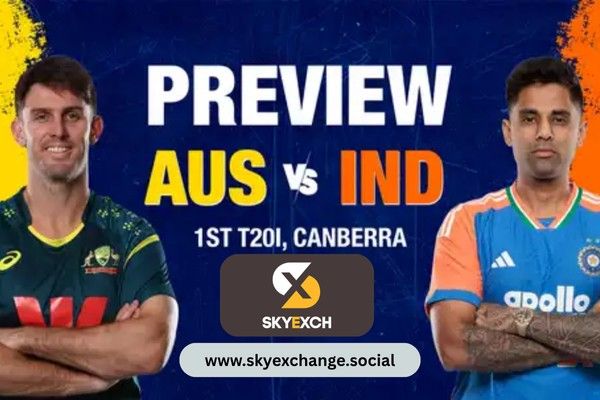 Sky Exchange Australia vs India, 1st T20I